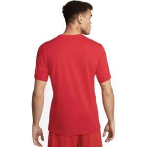 Nike M NK DF Sportshirt Heren Rood