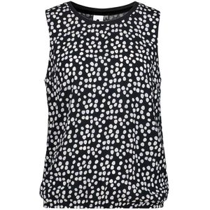 Luhta Hyrry Singlet Dames Zwart Dessin