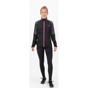 Rogelli Enjoy Trainingsjas Dames Running Grijs Dessin S