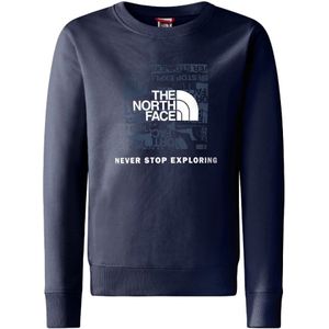 The North Face Redbox Crew Casual Sweater Jongens Donkerblauw