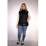 Luhta Haukharja Winter Bodywarmer Dames Zwart L/40