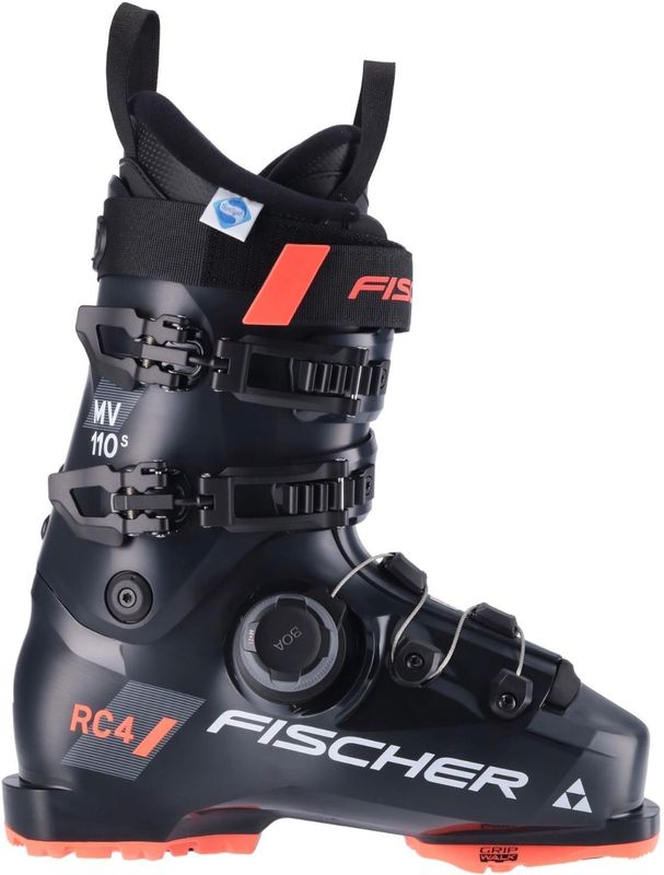 Fischer Rc4 110 Mv S Boa Skischoenen Heren Blauw 275