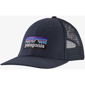 Patagonia P-6 Logo Lopro Skate Cap Donkerblauw
