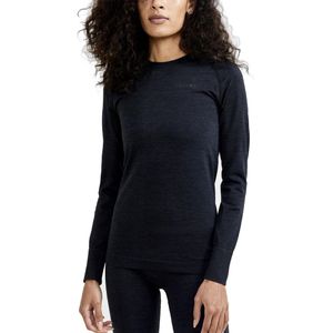 Craft Dry Active Comfort Thermoshirt Dames Zwart