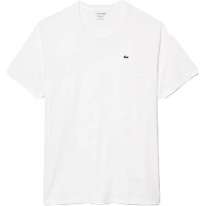 Lacoste 1ht1 Casual T-shirt Heren Wit