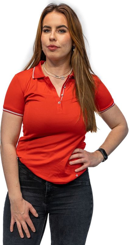 Luhta Kivimaa Polo Dames Rood L/40