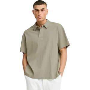 Solid Oswald Polo Heren Groen M