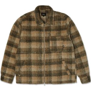 Huf Megablast Plaid Tussenjas Heren Bruin Dessin M