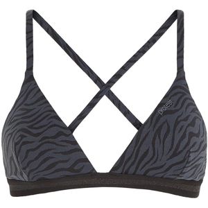 Protest Mixdali 23 Bikini Top Dames Zwart Dessin