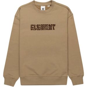 Element Cornell Cipher Casual Sweater Heren Khaki