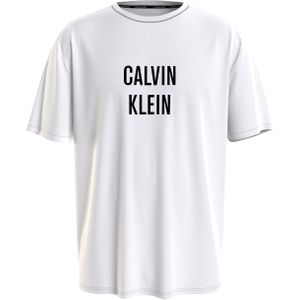 Calvin Klein Relaxed Crew Casaul T-shirt Dames Wit