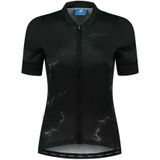 Rogelli Marble Korte Mouw Fietsshirt Dames Zwart Dessin