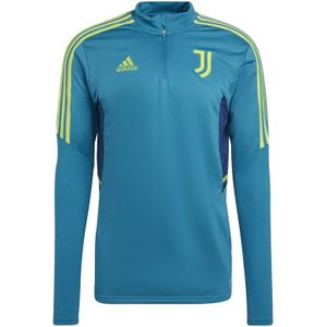 Adidas Juventus Trainings Voetbal Sweater Sr Blauw