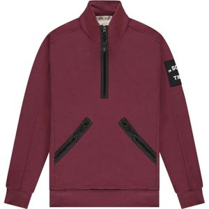 In Gold We Trust The Progress Casual Sweater Heren Bordeaux L