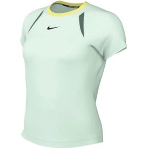 Nike Court Advantage Dri-fit Tennis Shirt Dames Groen