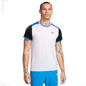 Nike Court Dri-fit Advantage Casual T-shirt Heren Wit