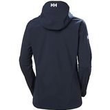 Helly Hansen W Paramount Hooded Soft Shell Jas Dames Donkerblauw