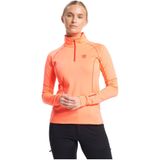 Tenson Txlite Half Zip Skipully Dames Koraalrood