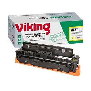 Viking - Tonercartridge CF412X - Geel - Compatibel met HP Color LaserJet Pro