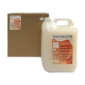 ALL CARE Eco Soft Handzeep Schuim Frisse geur Transparant 98936 2 Flessen à 5 L