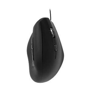 Viking - Ativa ERGO - Ergonomische Muis - Zwart - Bedraad - Rechtshandig