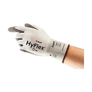 Ansell HyFlex Mechanical Protection Handschoenen PU (Polyurethaan) Ongepoederd Maat 9 Wit 12 Paar
