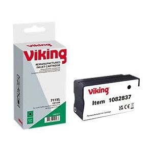 Office Depot - CZ133A - Inktcartridge - Zwart - 82 ml - Compatibel met HP DesignJet