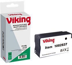 Office Depot - CZ133A - Inktcartridge - Zwart - 82 ml - Compatibel met HP DesignJet