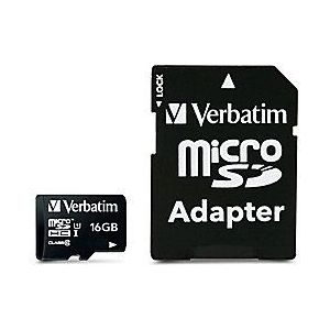 Verbatim Premium microSDHC-kaart 16 GB Klasse 10