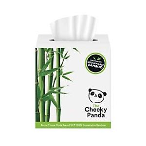 The Cheeky Panda Gezichtsdoekjes 3-laags CUBFTX12 56 Stuks