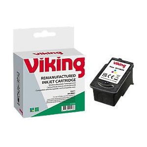 Office Depot - Inktcartridge OD Canon CL-511 - 3-kleuren - 10 ml - Tot 250 pagina's
