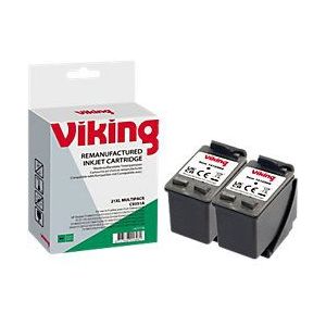Office Depot - Inktcartridge - Zwart - Compatibel met HP 21 C9351AE