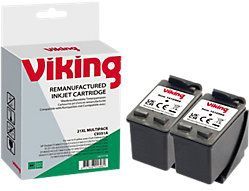 Office Depot - Inktcartridge - Zwart - Compatibel met HP 21 C9351AE