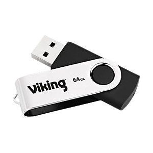 Viking - ODF1083095 - USB-stick - Zwart, Zilver - 64 GB