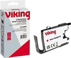 Office Depot - LC1240M - Inktcartridge - Magenta - 10 ml - Compatibel met Brother