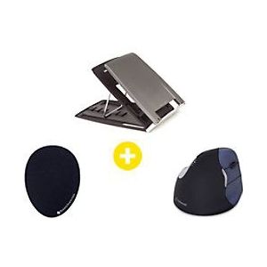 BakkerElkhuizen Ergonomische Muis Set Zwart