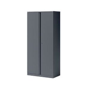 Bisley Kast met 4 planken Antraciet 197 x 100 x 47 cm