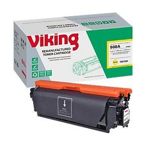 Viking - Tonercartridge - Geel - Compatibel HP 508A CF362A - Tot 5000 pagina's