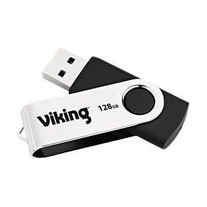 Viking - OFD1083096 - USB-stick - Zwart, Zilver - 128 GB - USB 2.0
