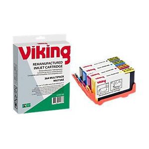 Office Depot - Inktcartridge - Compatibel met HP 364 SD534EE - Set van vier kleuren - Tot 300 pagina's
