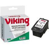 Office Depot - PG-510BK - Inktcartridge - Zwart - 10 ml - Compatibel met Canon Pixma