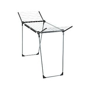Leifheit droogrek Pegasus - 150 solid slim - black - antraciet