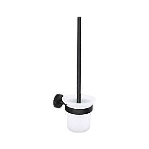 tesa Moon Toiletborstel Wit, Zwart 37,9 (B) x 11,2 (D) x 14,5 (H) cm