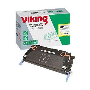 Viking - Tonercartridge - Geel - Compatibel met HP 643A Q5952A - Tot 10.000 pagina's