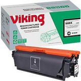 Viking - Tonercartridge - Zwart - Compatibel met HP 508X CF360X - Hoog