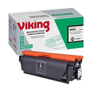 Viking - Tonercartridge - Zwart - Compatibel met HP 508X CF360X - Hoog