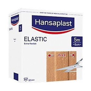 Hansaplast - Pleister - Beige - Polyamide-stof - 125 mm x 5 m