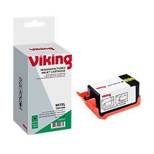 Viking 907XL compatibele HP inktcartridge T6M19AE zwart