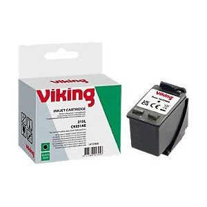 Viking 21 compatibele HP inktcartridge C9351A zwart