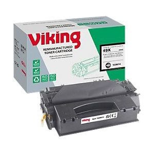 Viking - Tonercartridge - Zwart - Compatibel met HP 49X Q5949X - 6000 pagina's